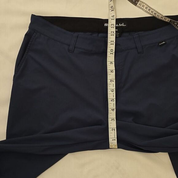 Travis Mathew Open To Close Golf Pants Lightweight Straight Black/gray 38 - Picture 4 of 8